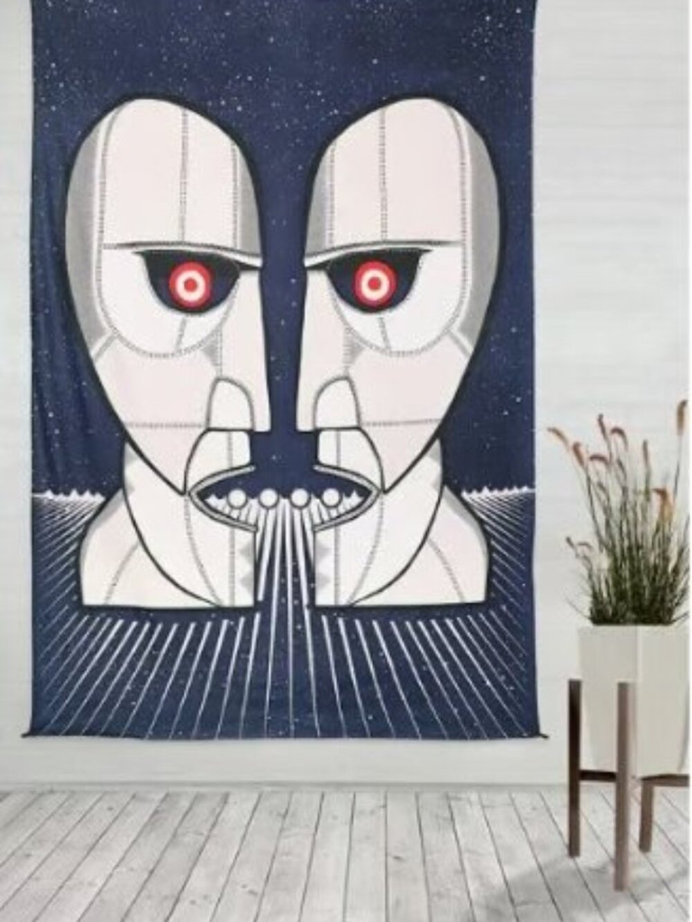 Pink Floyd Division Bell Tapestry ~ 60" x 90" ~ w/Corner Loops ~ Brand New!